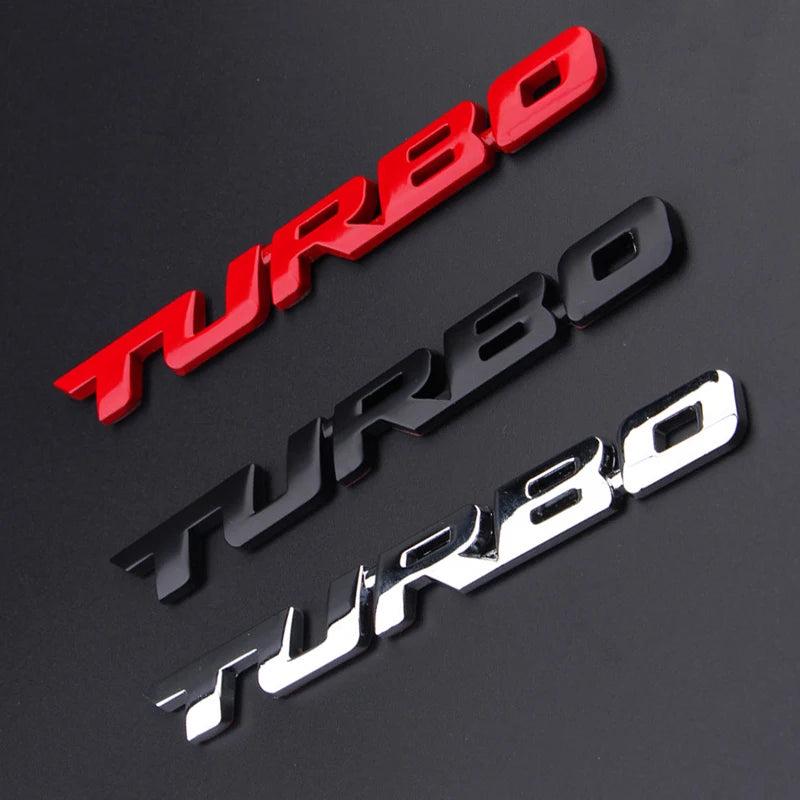 Car 3D Zinc Alloy Stickers