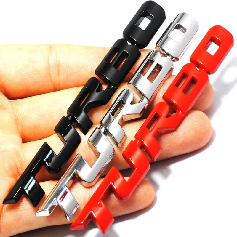 Car 3D Zinc Alloy Stickers
